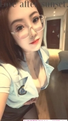 青岛戴眼镜的小骚货
