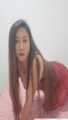 梅花园长发美女
